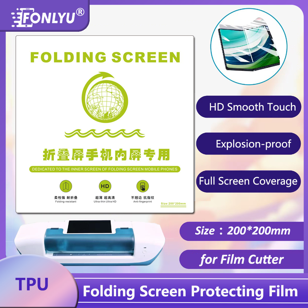 Screen Protector Cutter - FONLYU Film hidrogel fleksibel silikon HD