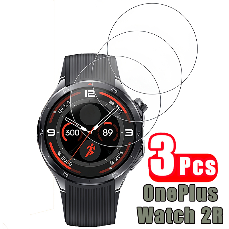 Smartwatch Screen Film - 3 Buah Pelindung Layar Kaca Tempered