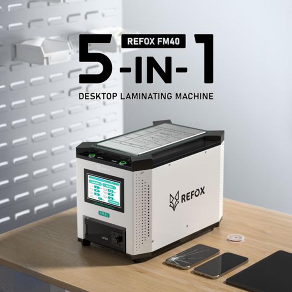 REFOX FM-40 5in1 Mesin Laminas - Screen Alignment Tool ulasan dan harga