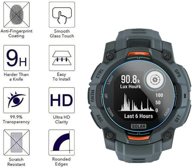 3/6/9 Buah untuk Garmin Instin - Smartwatch Screen Film ulasan dan harga