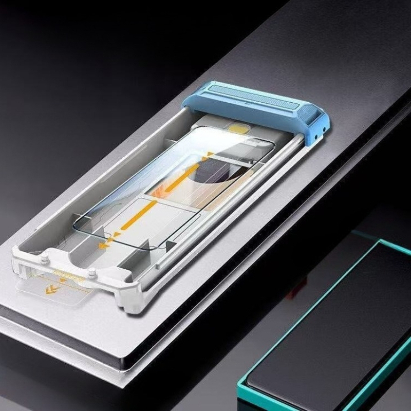 Pelindung Layar Kaca Tempered  - Screen Alignment Tool ulasan dan harga