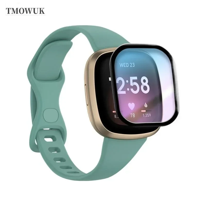 Untuk Fitbit Sense 2 Versa3 2  - Flexible Tpu Film ulasan dan harga